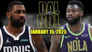 Dallas Mavericks vs New Orleans Pelicans Full Game Highlights - January 15  | NBA Regular Season