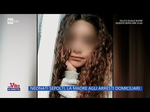 Neonati sepolti, la madre agli arresti domiciliari - La Vita in diretta 20/09/2024