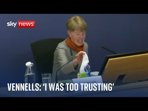 Ex-Post Office boss gives emotional apology to sub-postmasters - as Mr Bates offers 'no sympathy'