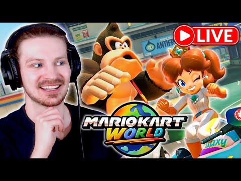 🏁 Chill RANKED Mario Kart World for Practicing! Next week Viewer Races again + a Splatoon Stream 👀