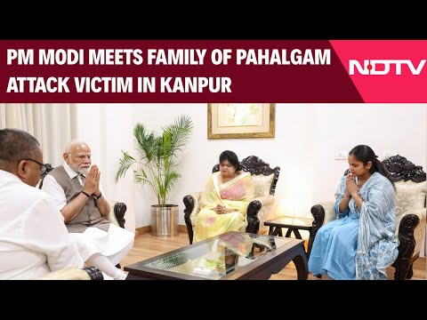PM Modi News | PM Modi Meets Family Of Pahalgam Attack Victim Shubham Dwivedi In Kanpur