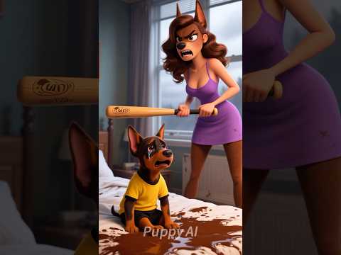 😡😂The stepmother abused the child and finally got her just desserts #dog #cute #puppy #animals