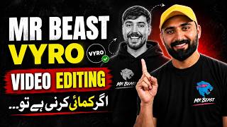 VYRO MrBeast Video Editing🔥| Step-by-Step Guide