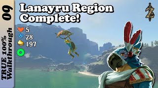Lanayru Region Full 100% Completion Walkthrough Zelda Breath of The Wild | BotW