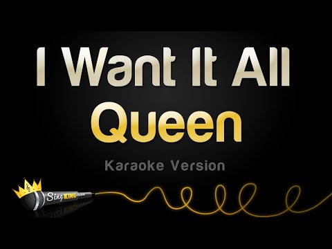 Queen – I Want It All (Karaoke Version)