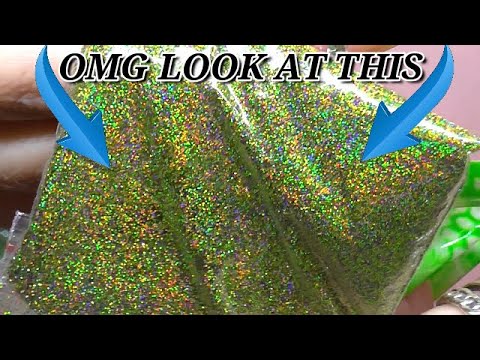 TESTING RAW GLITTERS | HOLOGRAPHIC GLITTER REVIEW | ABSOLUTE NAILS