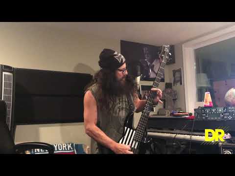 John JD Deservio of BLACK LABEL SOCIETY kicks off the INFINTE ROCK BASS LINE by DR STRINGS