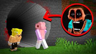Encontré un TÚNEL TERRORÍFICO en Minecraft...