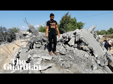 'Nowhere is safe': people in southern Gaza search rubble after airstrikes