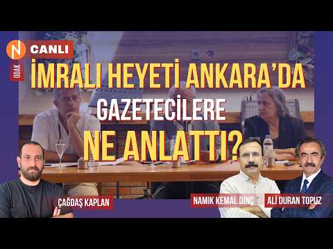 İMRALI HEYETİ GAZETECİLERE NE ANLATTI? #CANLI