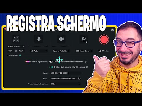 Come Registrare Schermo e Webcam con Filmora 14 | In 15 minuti