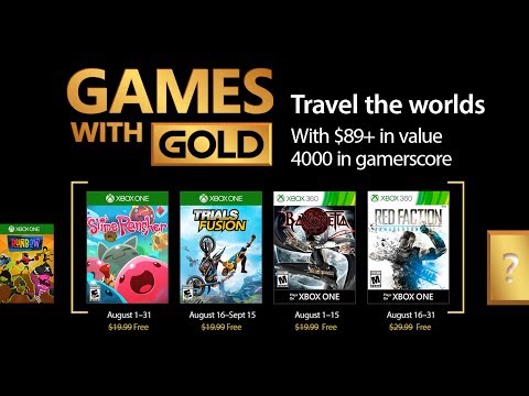 Juegos con Gold Xbox One y Xbox 360 | Agosto 2017