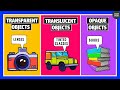 Light Interaction with Objects