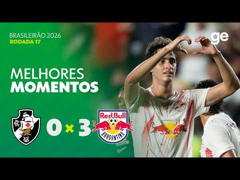 Vasco da Gama-RJ 0 x 3 Red Bull Bragantino-SP