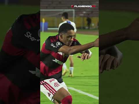 GOLAÇO DO RYAN ROBERTO CONTRA O ESTUDIANTES DE MÉRIDA PELA ESTREIA NA LIBERTADORES SUB-20 🔴⚫🔥