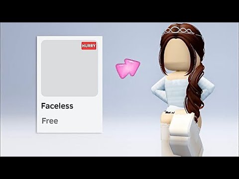 HOW TO BE FACELESS FOR FREE ON ROBLOX🥰🥰