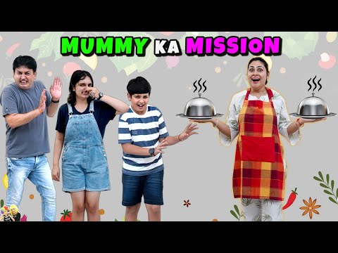 MUMMY KA MISSION | Healthy Routine 24 hours | Eating challenge | Aayu and Pihu Show