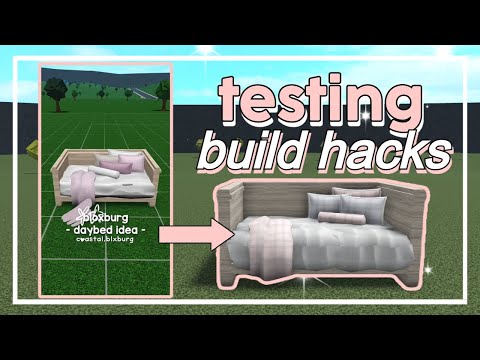 Testing TikTok Building Hacks in Bloxburg (Roblox)