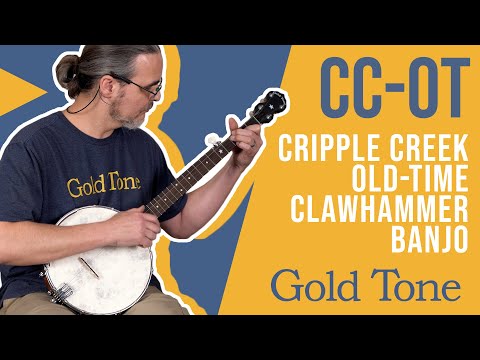 Cripple Creek Old-Time Clawhammer Banjo by Gold Tone