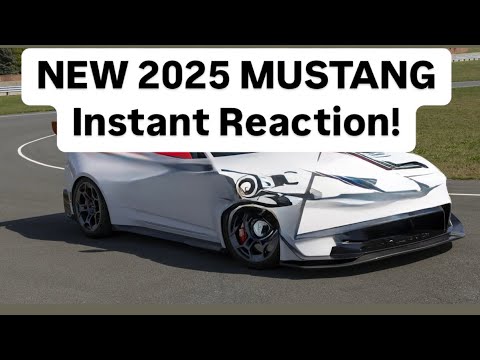 WOW! NEW 2025 FORD MUSTANG Revealed for DETROIT AUTO SHOW!