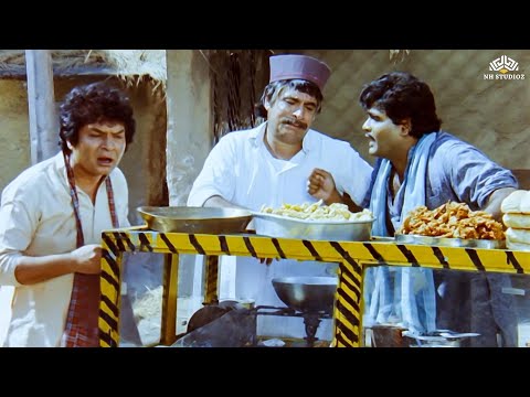 जब समय खराब आता है, तब भजिया ही बेचने पड़ते हैं | | Kadar Khan & Asrani Comedy