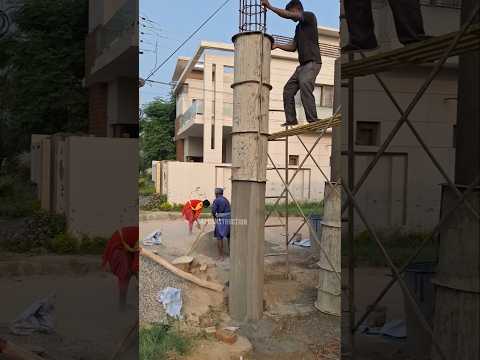Round column work