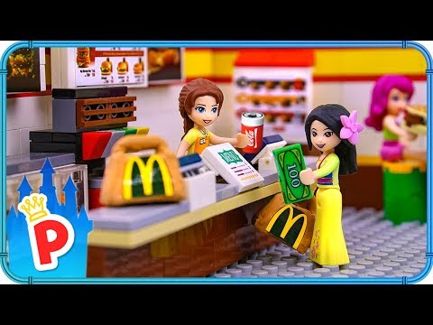 ♥ LEGO Mulan Goes to McDonald's to Buy Food for Charity