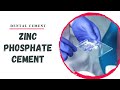 Zinc Phosphate Dental Cement Concepts