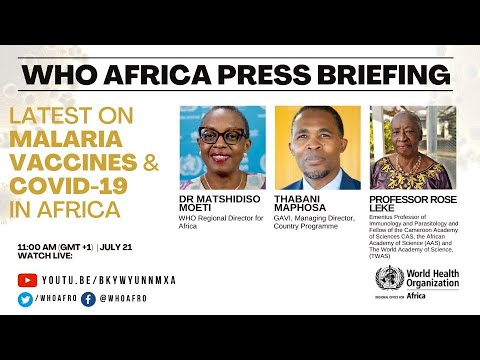 WHO Africa Online Briefing - 21/07/2022