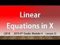 Solving Linear Equations and Characteristics