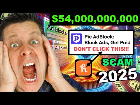 Pie Ad Blocker Scam - $54 BILLION Ad Heist - Honey Lawsuit!