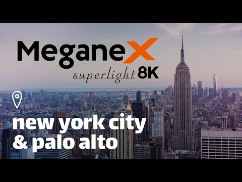 MeganeX superlight 8K US Roadshow THIS WEEK in NYC & Palo ...