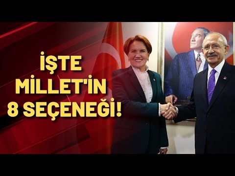 Millet İttifakı yeni seçim kanununa hazırlanıyor, İşte Millet'in 8 seçeneği!