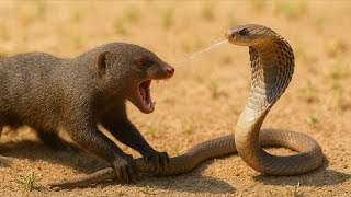 Furious Mongoose Rips Apart Cobra In Seconds| Mongoose vs Cobra