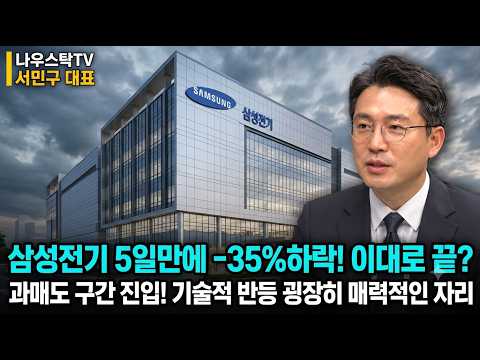 [<strong>삼성전기</strong>] <strong>삼성전기</strong> <strong>삼성전기</strong> 5일만에 –35%하락! 이대로 끝? 과매도 구간 진입! 기술적 반등 굉장히 매력적인 자리 #<strong>삼성전기</strong>