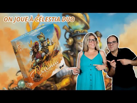 { Règles Et Partie } ON JOUE À CELESTIA DUO | Jeu De Société | Blam