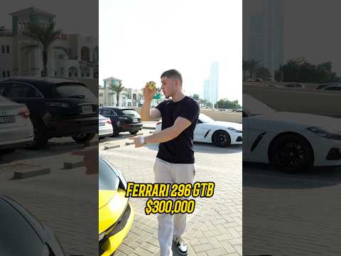 This is how safe Dubai is❤️ Leaving my watch and keys on the hood?#dubai #ferrari #watches #luxury