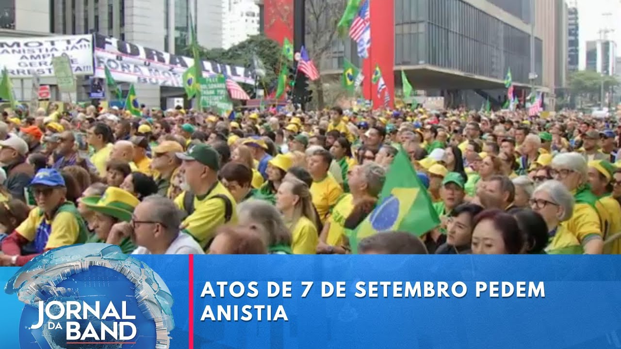 Atos de 7 de setembro pedem anistia