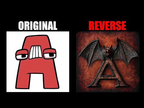 Revese Alphabet Lore But in Halloween Bat (A-Z..) | Alphabet Lore Meme Animation - TDC Lore