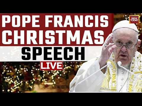 Pope Francis Urbi Et Orbi Christmas Speech | Pope Francis Christmas Message In Vatican