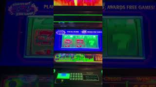 Triple Red Hot 777 bonus at Hollywood Casino