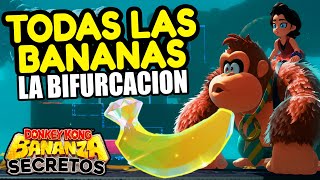 Ubicación de TODAS las BANANAS de la Bifurcación - Donkey Kong Bananza Guía 100%