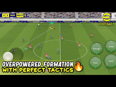 Unstoppable Formation With Perfect False 9 Tactics in eFootball 2025 Mobile