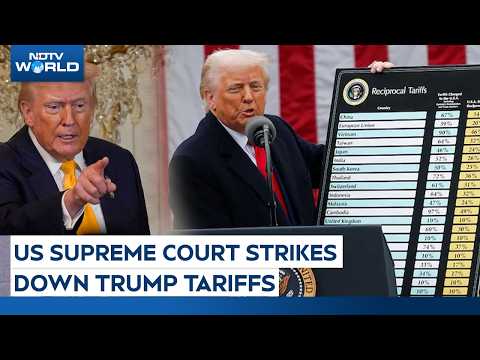 Donald Trump News | Trump's Tariffs Struck Down By US Supreme Court: "President Not Authorised"