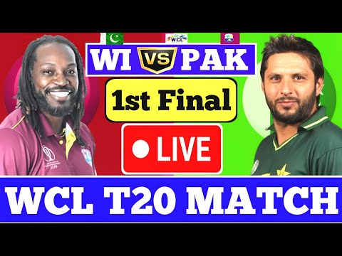 ?Live : Pakistan Champion vs West Indies Champion ,1st Semi Final T20 Match ,PAKCvsWIC
