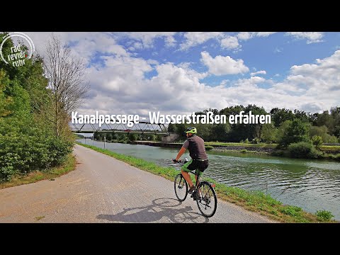 Radfahren im Ruhrgebiet - Die RevierRoute Kanalpassage