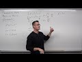 Converting Rectangular to Polar Equations