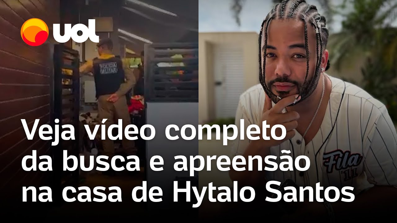 Hytalo Santos veja vídeo completo da busca e apreensão na casa de luxo do influenciador investigado