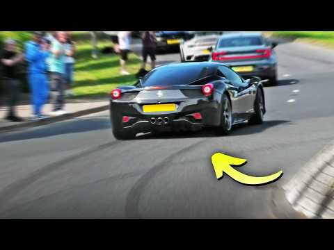 Billionaire BOY RACERS Send Their Cars SIDEWAYS Leaving Secret Meet!