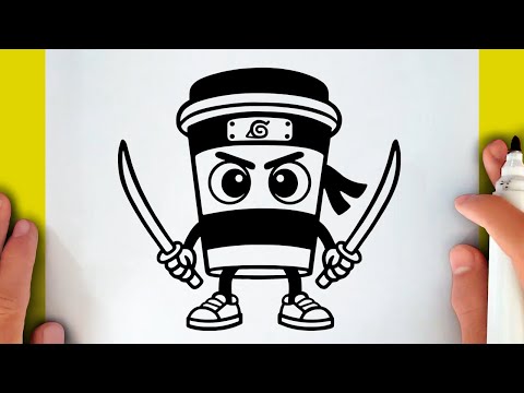 COMO DESENHAR O CAPPUCCINO ASSASSINO